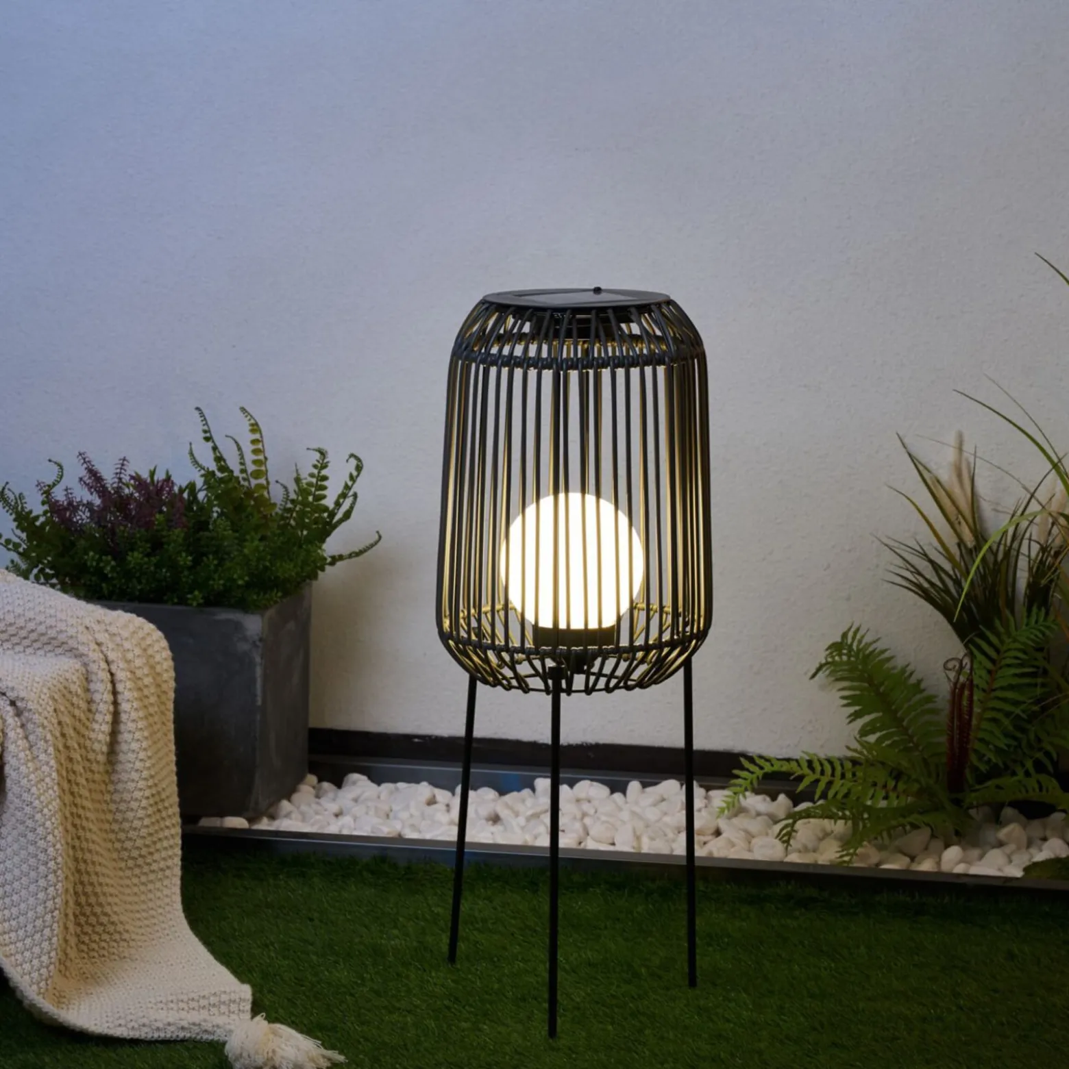 Pauleen Sunshine Coziness LED-Solar-Stehleuchte