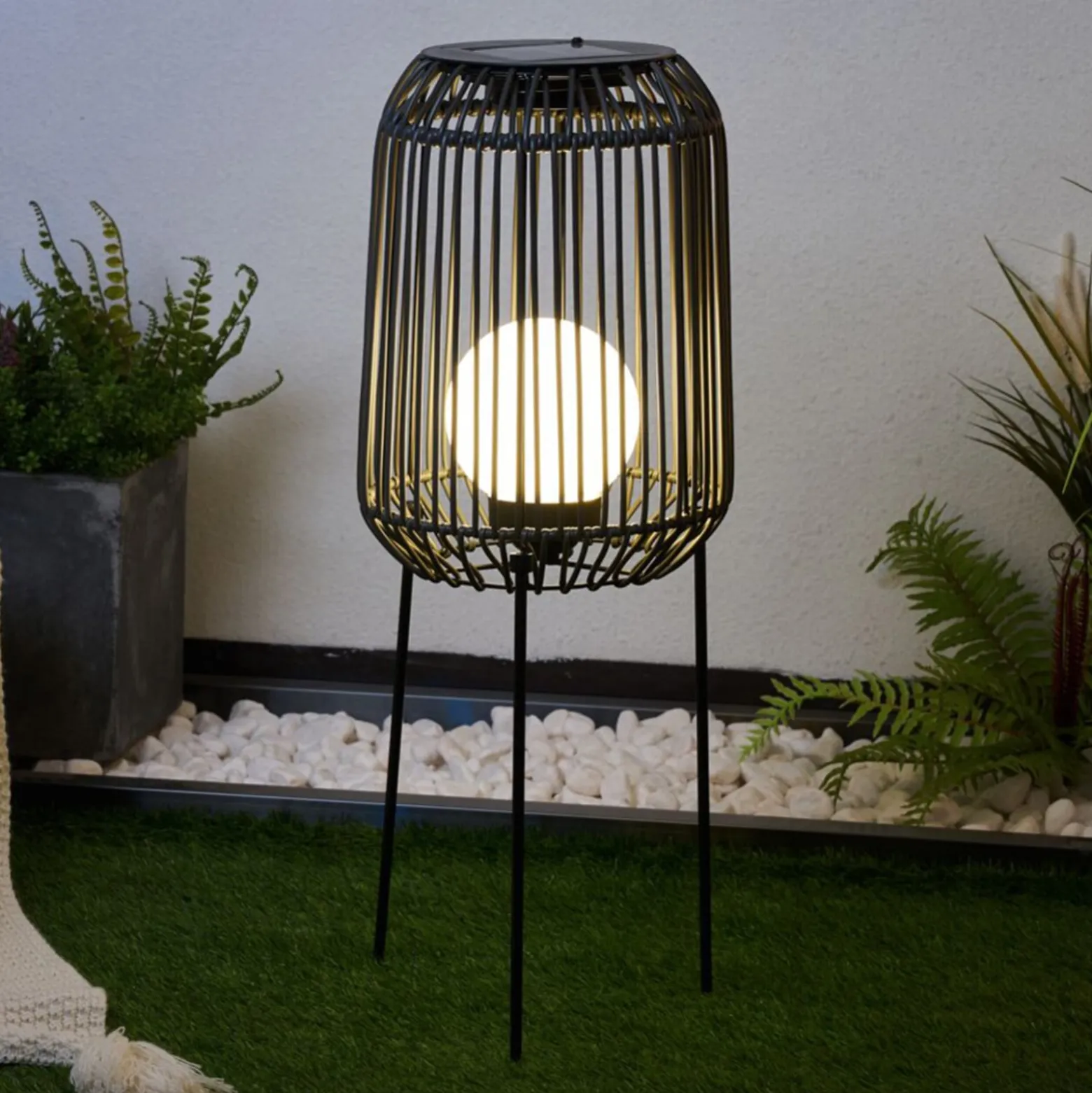 Pauleen Sunshine Coziness LED-Solar-Stehleuchte