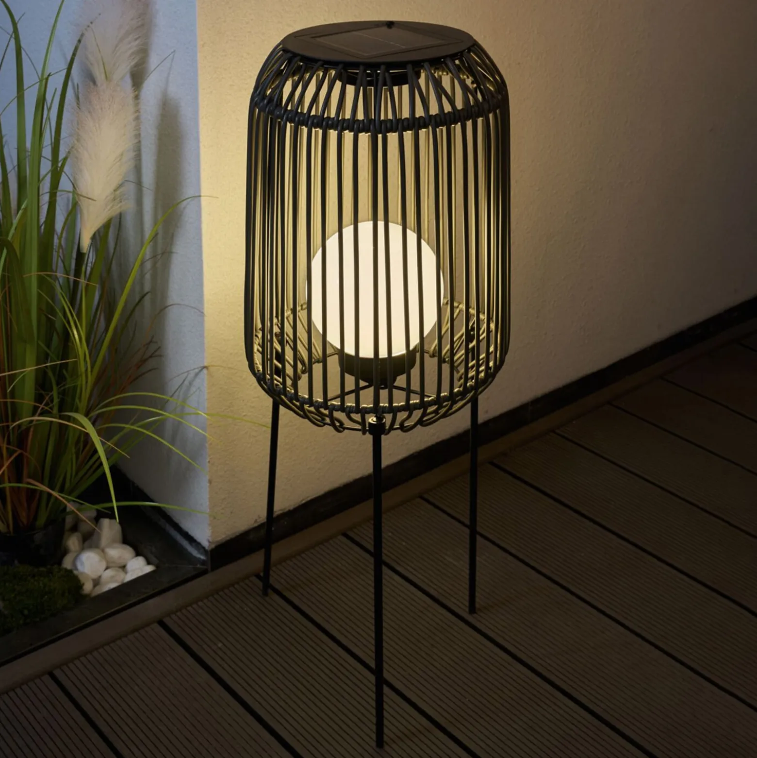 Pauleen Sunshine Coziness LED-Solar-Stehleuchte
