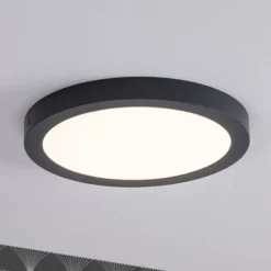Paulmann Abia LED-Panel Ø 30cm 2.700K dunkelgrau
