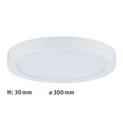 Paulmann Abia LED-Panel Ø 30cm 4.000K weiß