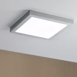 Paulmann Abia LED-Panel 4.000K eckig 30cm chrom