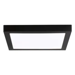 Paulmann Abia LED-Panel 4.000K eckig 30cm schwarz