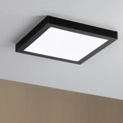 Paulmann Abia LED-Panel 4.000K eckig 30cm schwarz