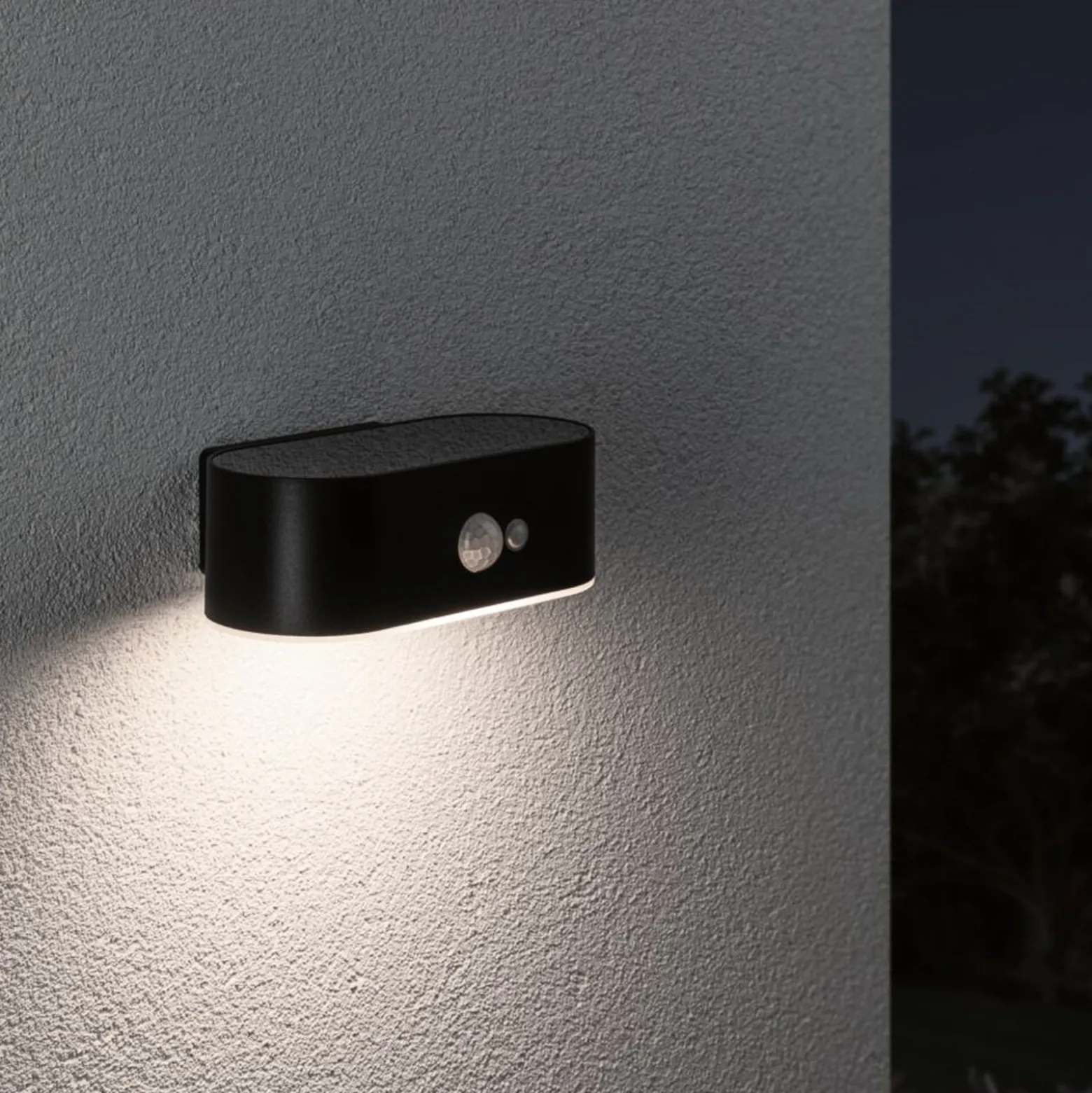 Paulmann Adya Außenwandlampe Solar Sensor