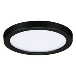 Paulmann Areo LED-Panel rund schwarz 4000K Ø11,8cm