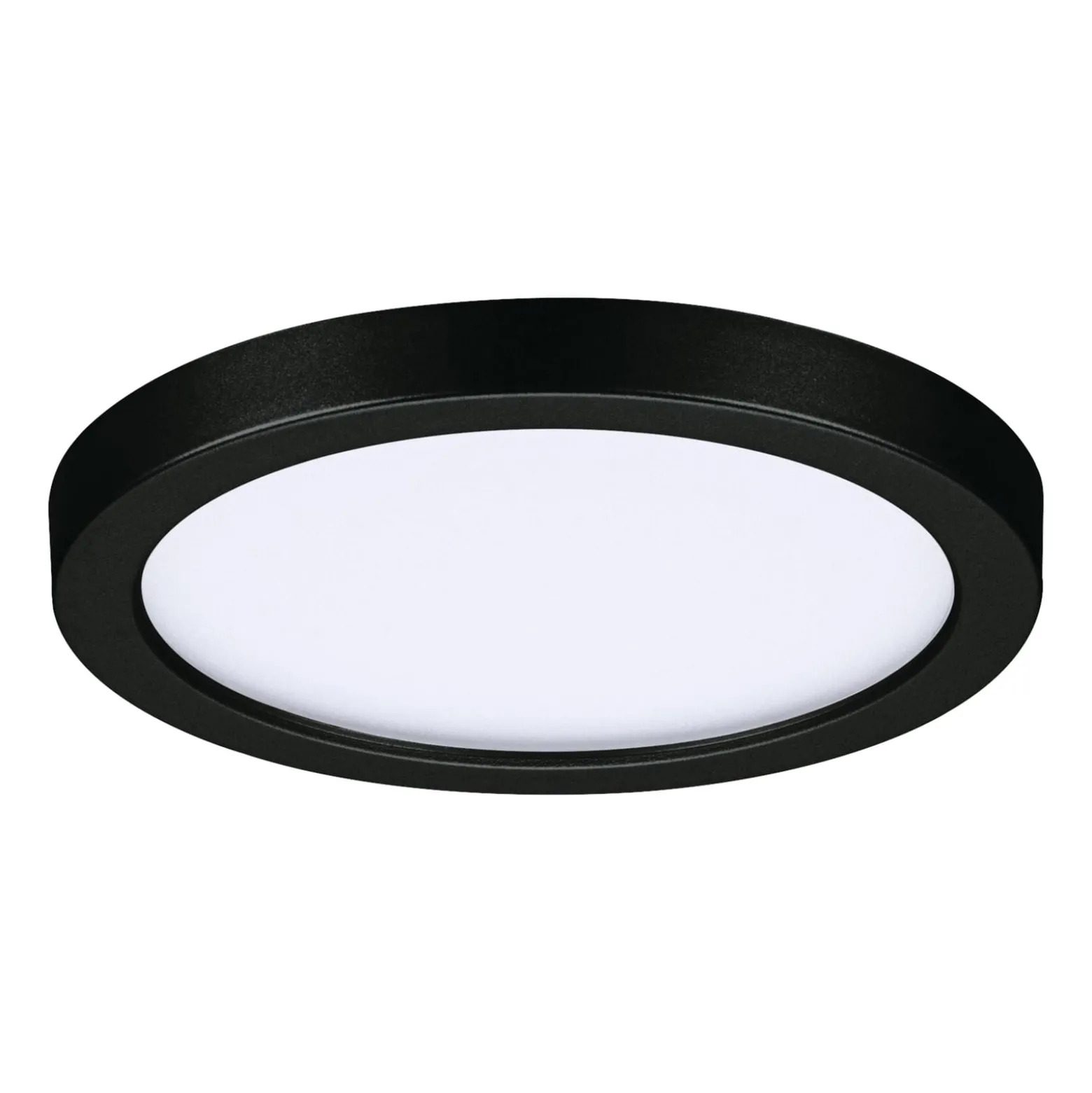 Paulmann Areo LED-Panel rund schwarz 4000K Ø11,8cm