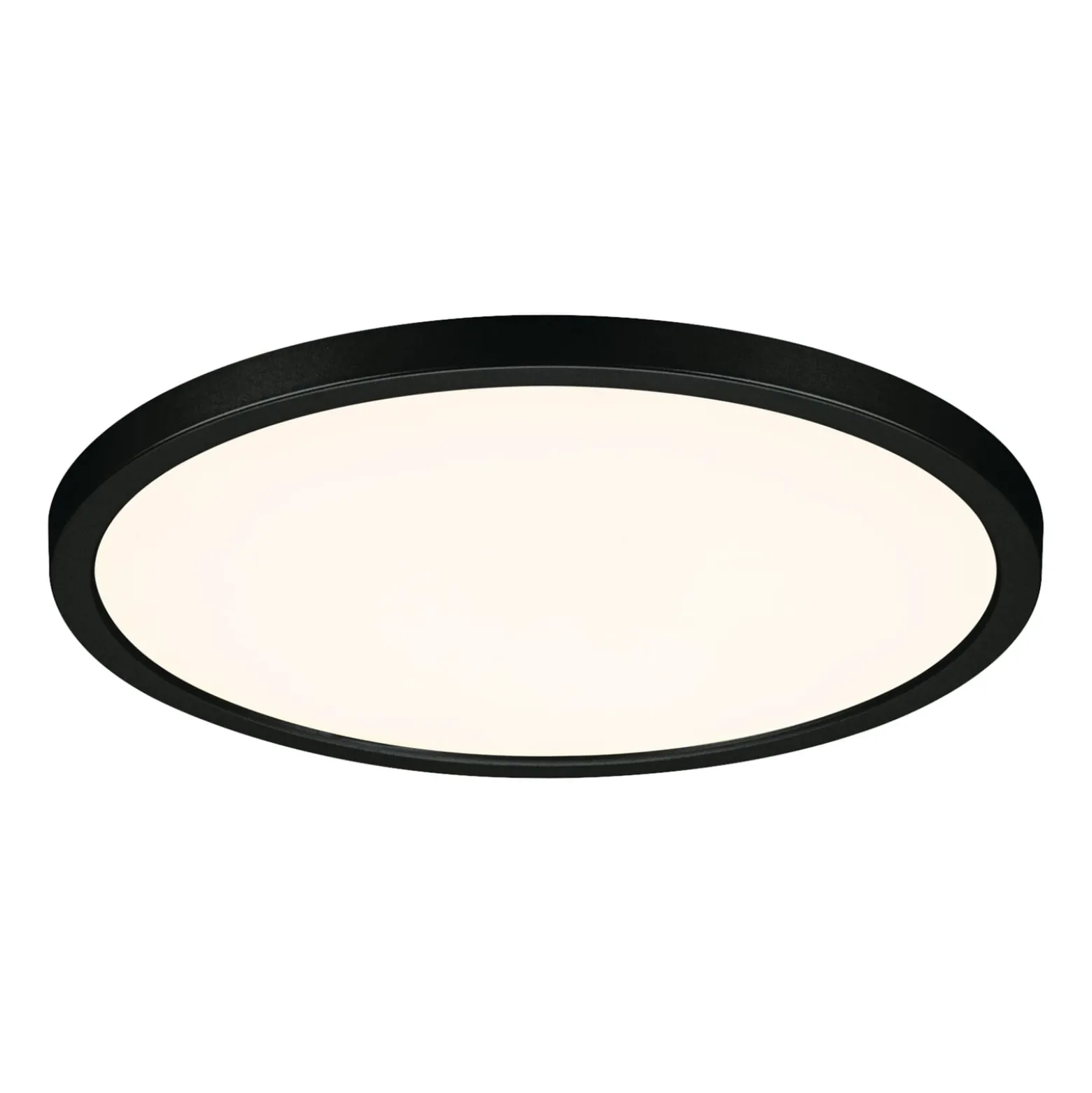 Paulmann Areo Panel dimtowarm rund schwarz Ø23cm