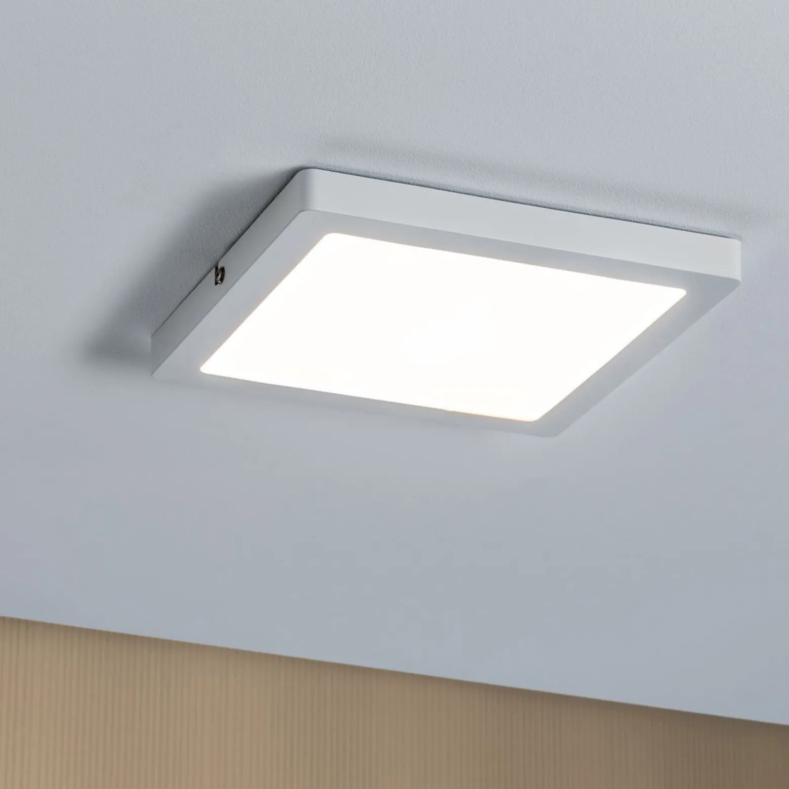 Paulmann Atria Decke 2.700 K 22x22 cm weiß matt