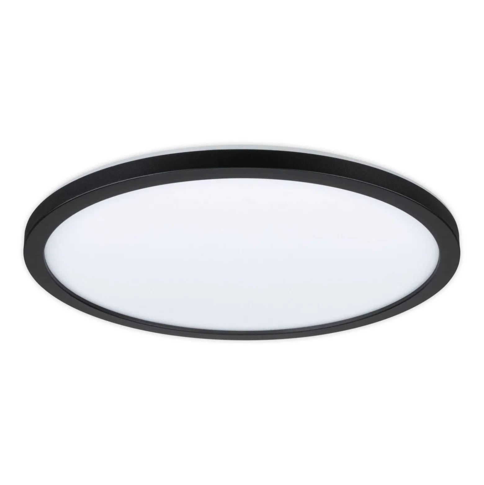 Paulmann Atria Shine LED-Panel schwarz Ø29cm 3000K an/aus
