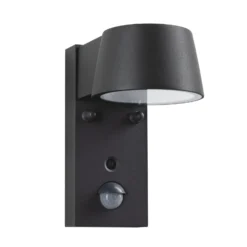 Paulmann Capea LED-Sensor-Außenwandlampe anthrazit Aluminium