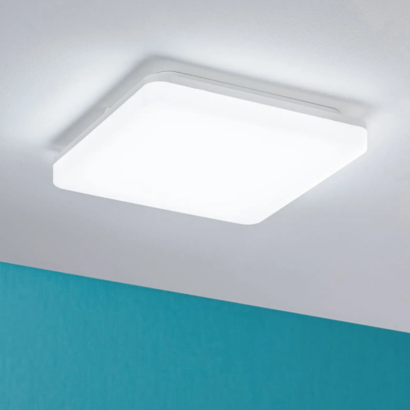 Paulmann Cela LED-Panel, 28x28cm, weiß, IP44
