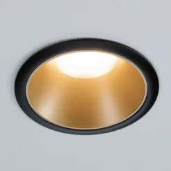 Paulmann Cole Spotlight GU10, schwarz/gold