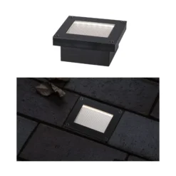 Paulmann Domenic LED-Solar-Bodeneinbaulampe 8x8cm