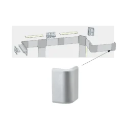 Paulmann Duo Profil Endkappe 2er für LED-Stripes
