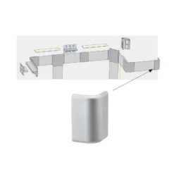 Paulmann Duo Profil Endkappe 2er für LED-Stripes