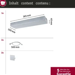 Paulmann Einspeisung Power Box Linion chrom ZigBee 230/24V