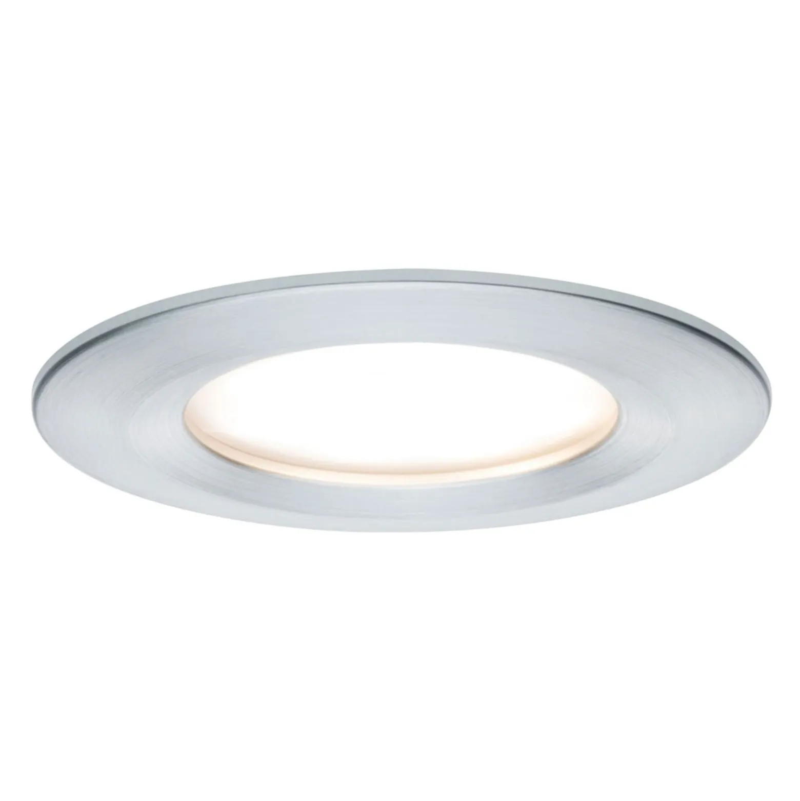 Paulmann 3er-Set LED-Spot Slim Coin, dimmbar, Alu