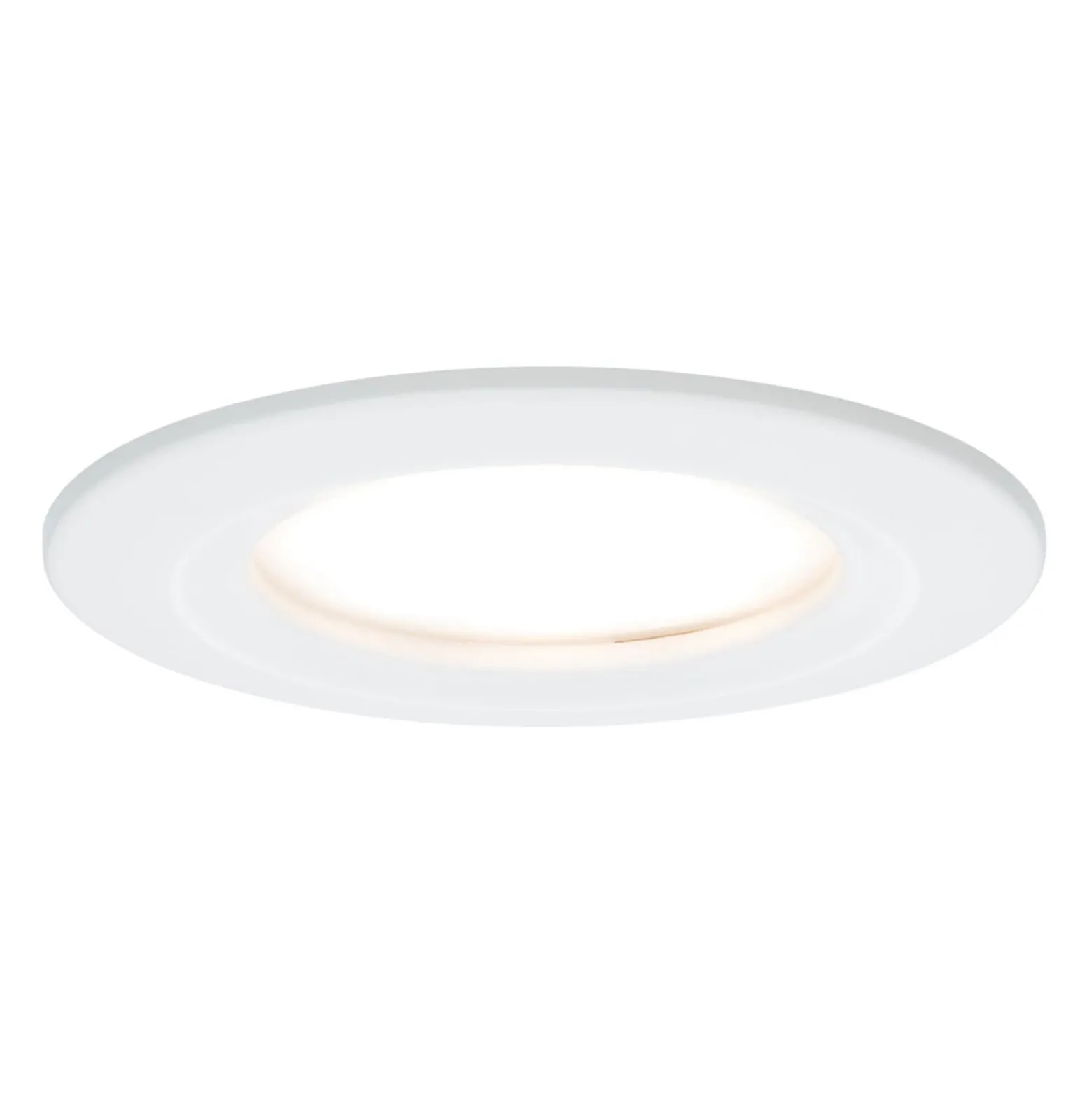 Paulmann 3er-Set LED-Spot Slim Coin, dimmbar, weiß