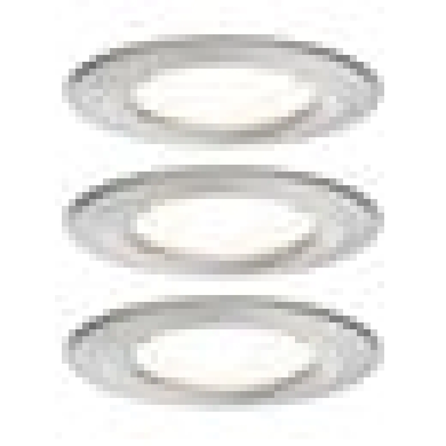Paulmann 3er Spot Nova rund starr, chrom, IP44, GU10 dimmbar