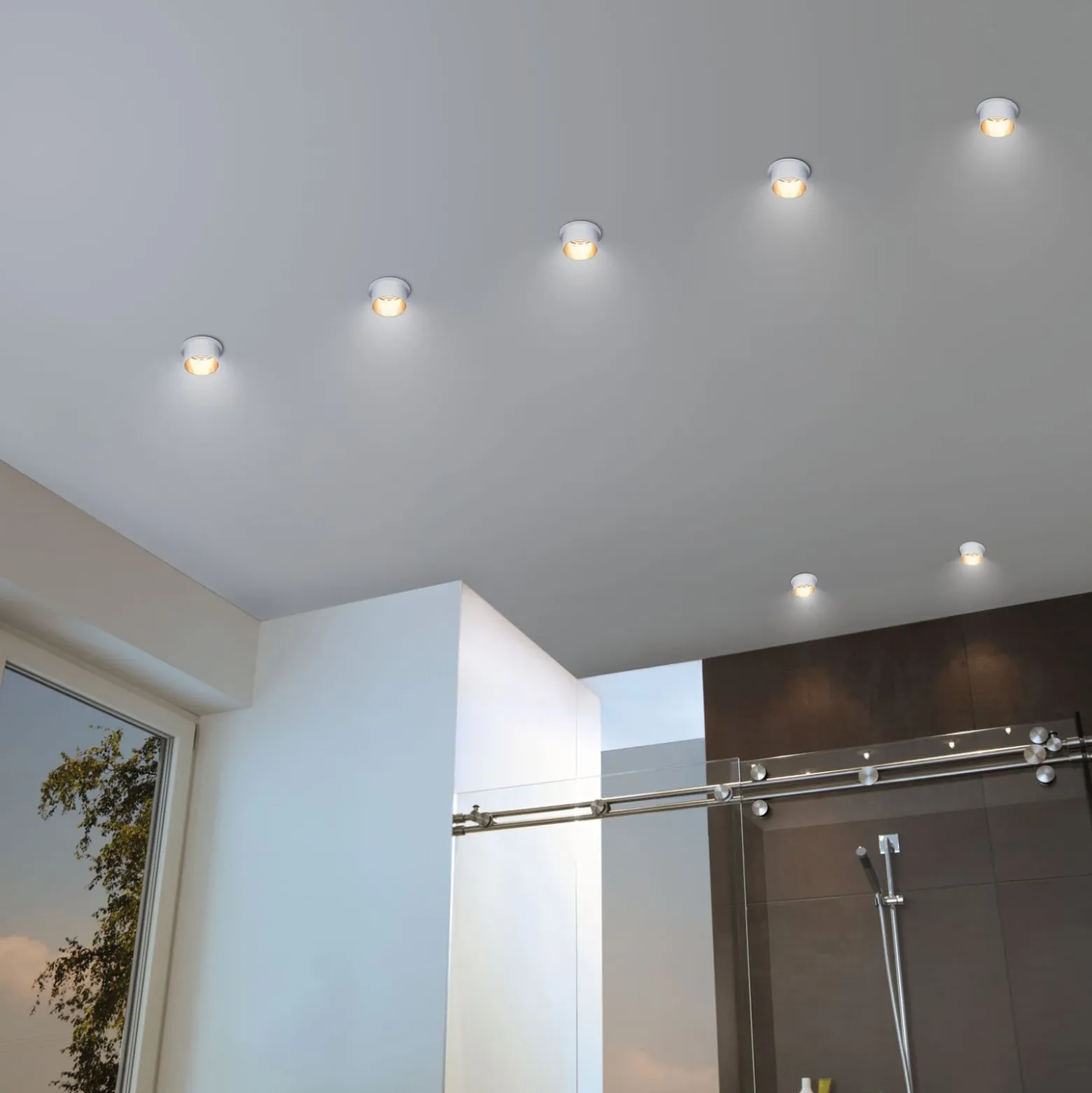 Paulmann Gil LED-Einbau weiß matt/gold