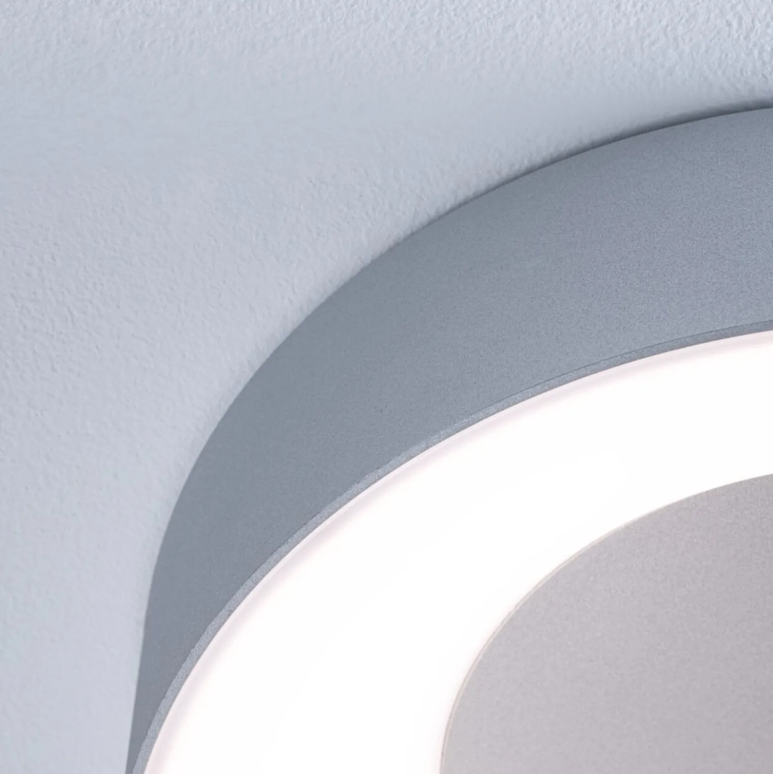 Paulmann HomeSpa Casca LED-Deckenlampe, weiß/Alu, IP44