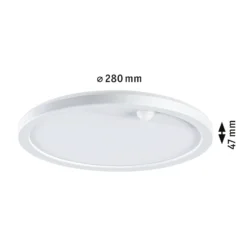 Paulmann Lamina Sensor-LED-Wandlampe CCT rund weiß