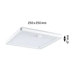 Paulmann Lamina Sensor-Wandleuchte CCT eckig weiß
