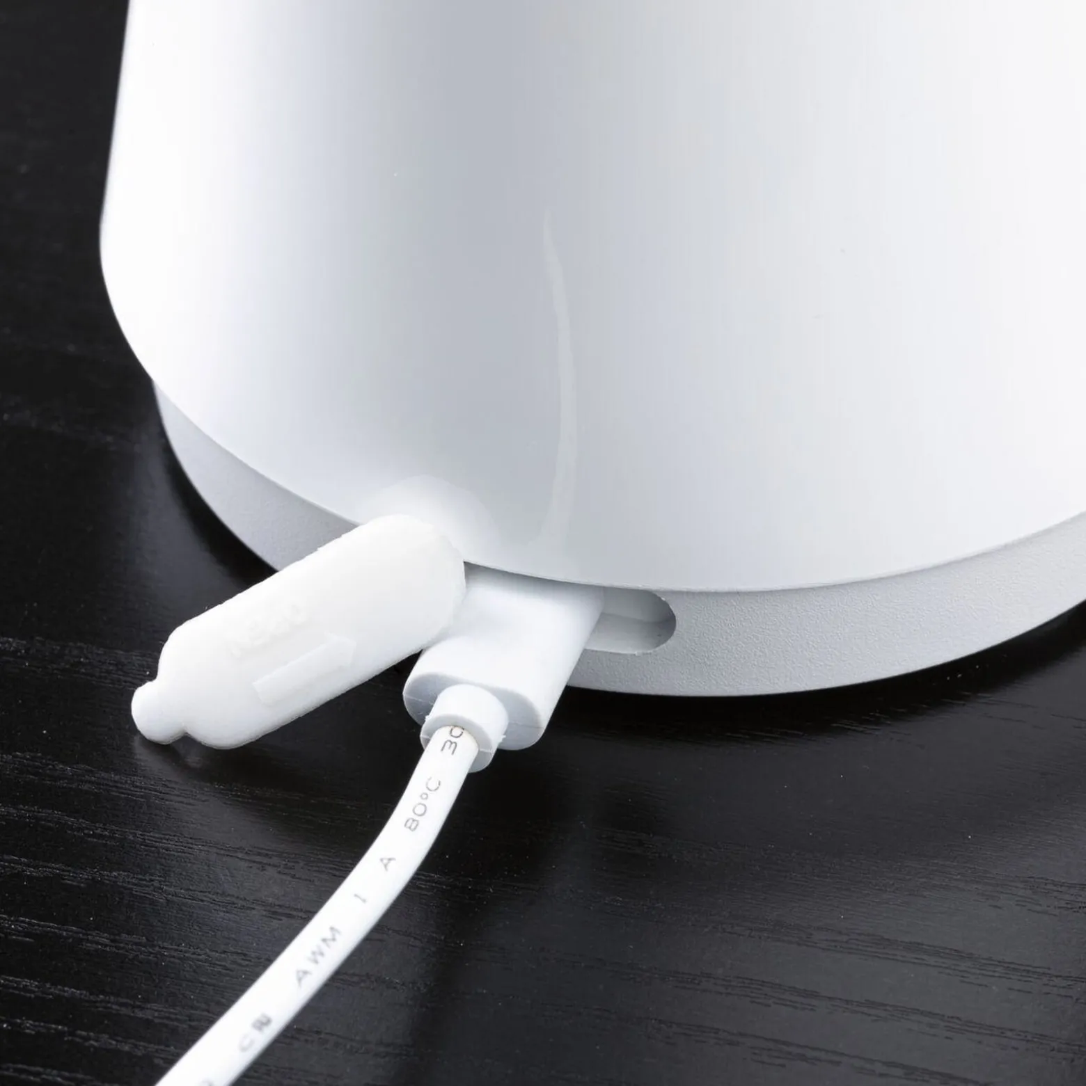 Paulmann LED-Akku-Tischleuchte Onzo, weiß, Kunststoff, IP44