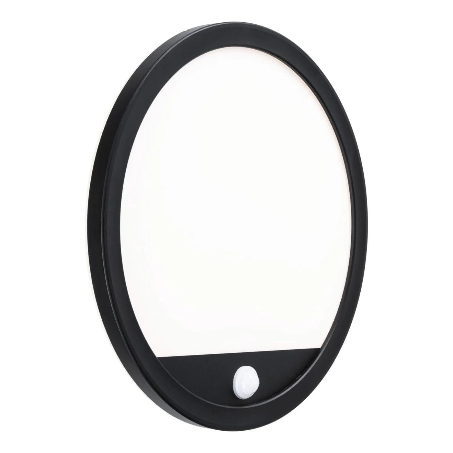 Paulmann LED-Außenwandleuchte Lamina, schwarz, Sensor, IP44