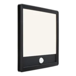 Paulmann LED-Außenwandleuchte Lamina, schwarz, Sensor, IP44