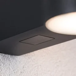 Paulmann LED-Außenwandleuchte Sienna, Aluminium, Sensor
