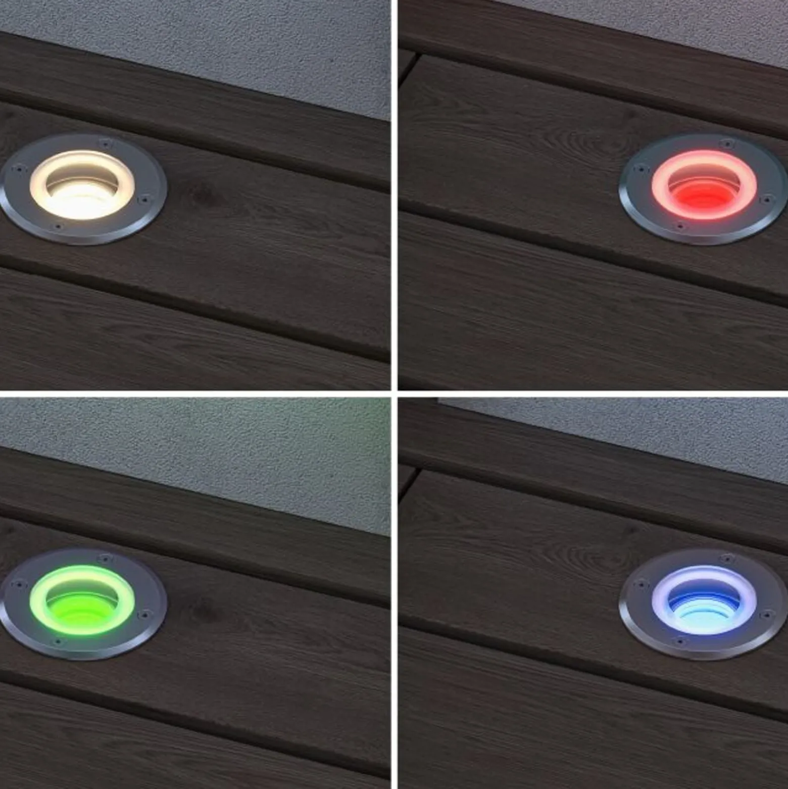 Paulmann LED-Bodeneinbauleuchte Floor, rund, RGBW, zigbee