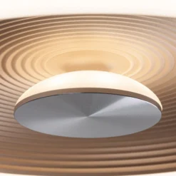Paulmann LED-Deckenlampe Volea schwarz/gold Ø 32 cm IP44 dim