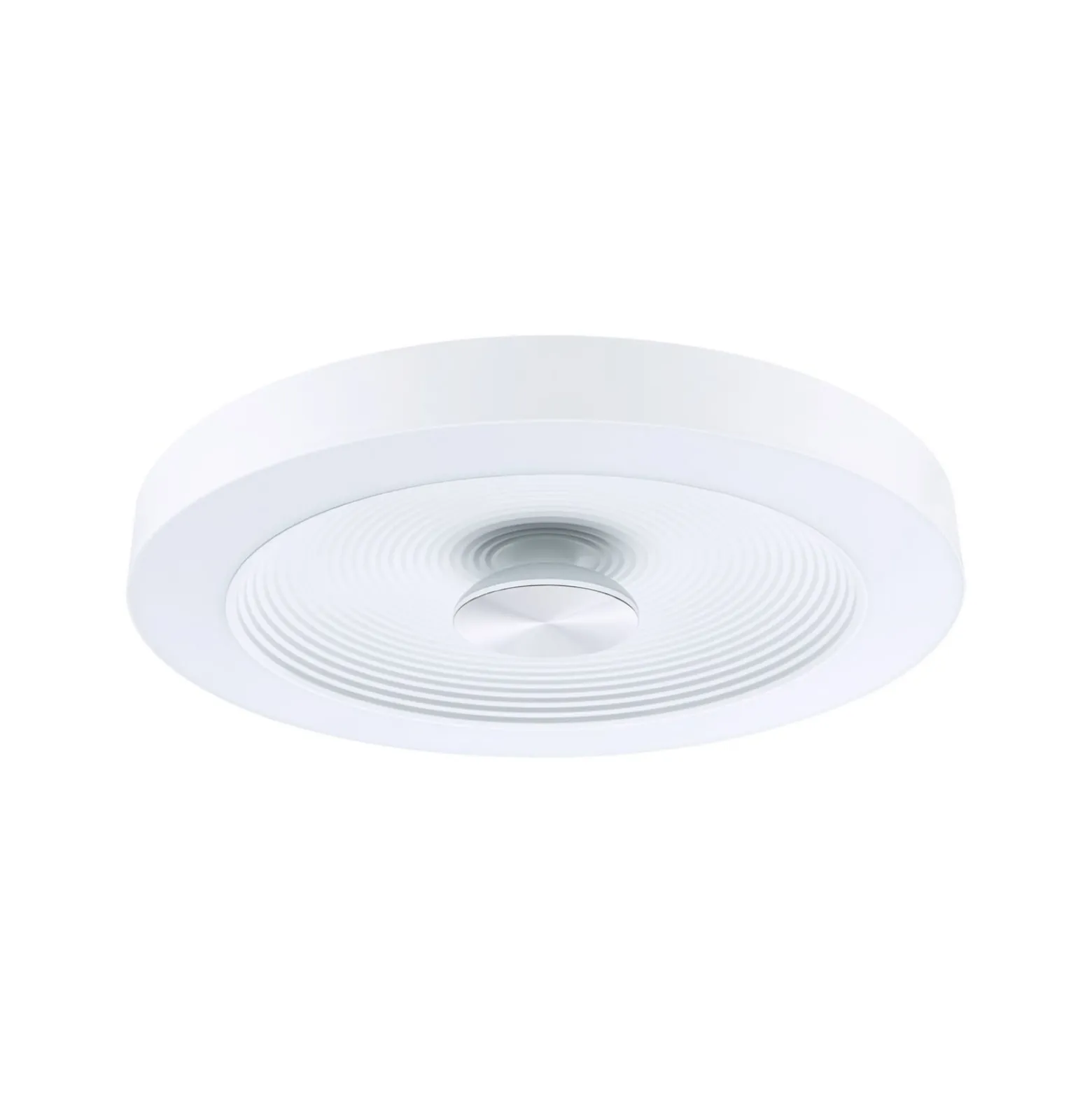 Paulmann LED-Deckenlampe Volea, weiß/silber Ø 40 cm IP44 dim