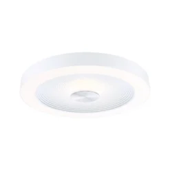 Paulmann LED-Deckenlampe Volea, weiß/silber Ø 40 cm IP44 dim