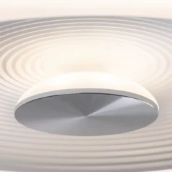Paulmann LED-Deckenlampe Volea, weiß/silber Ø 40 cm IP44 dim