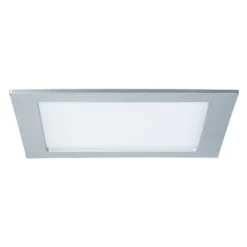 Paulmann LED-Einbaupanel eckig, 18W, 4.000K, chrom
