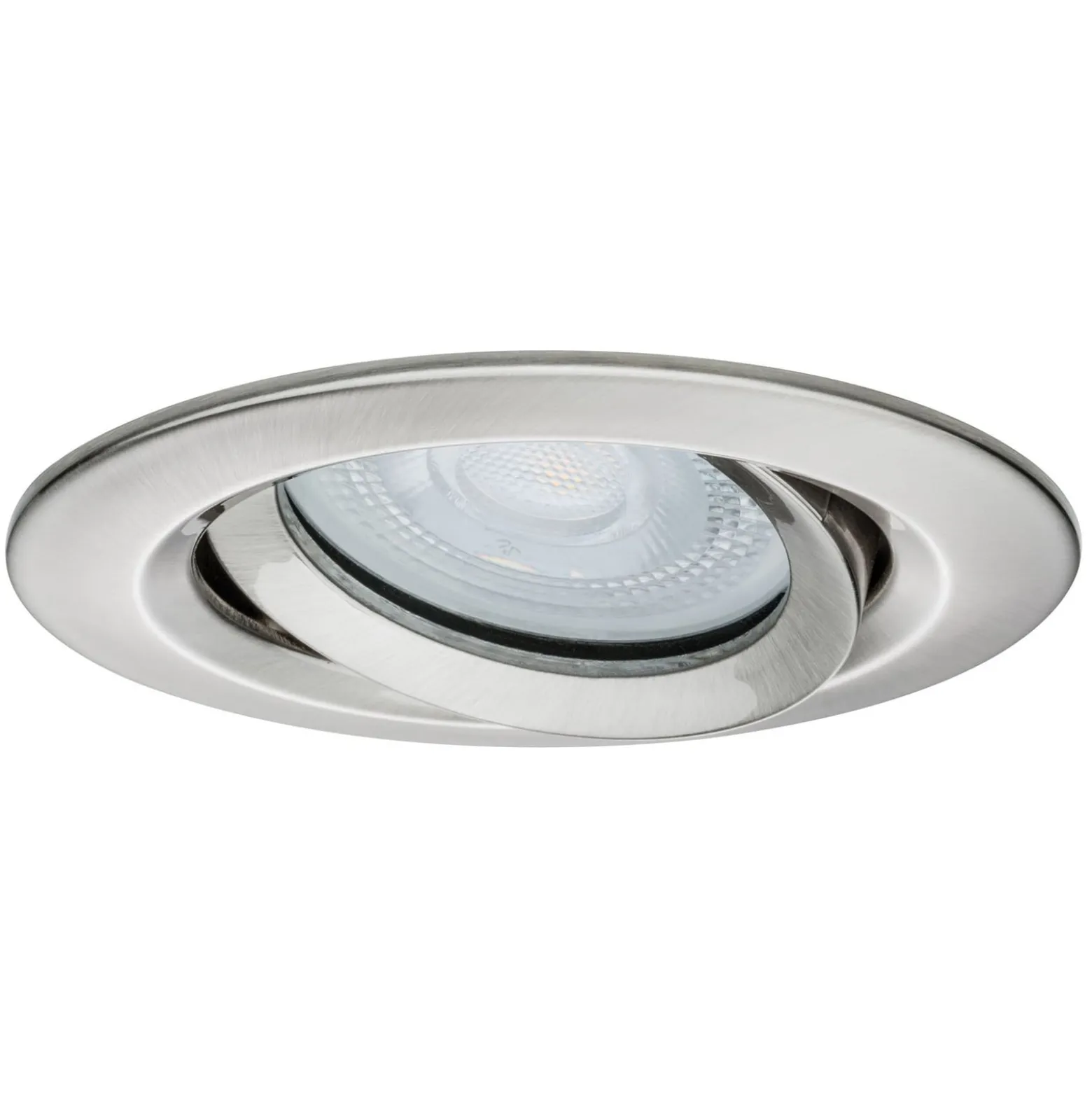 Paulmann LED-Einbauspot Nova 3er eisen, dimmbar, IP65, 2700K