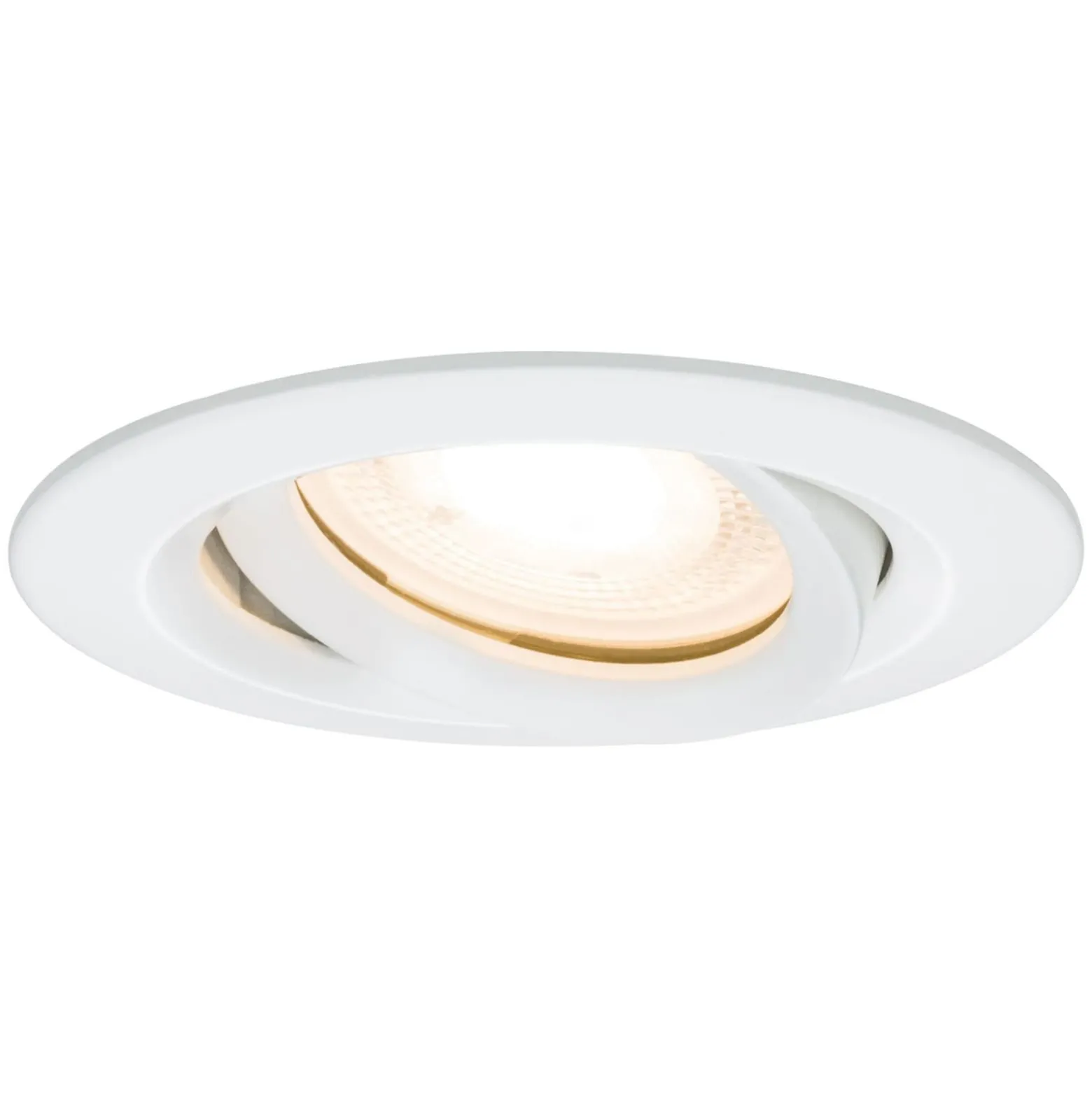 Paulmann LED-Einbauspot Nova 3er weiß, dimmbar, IP65, 2700K