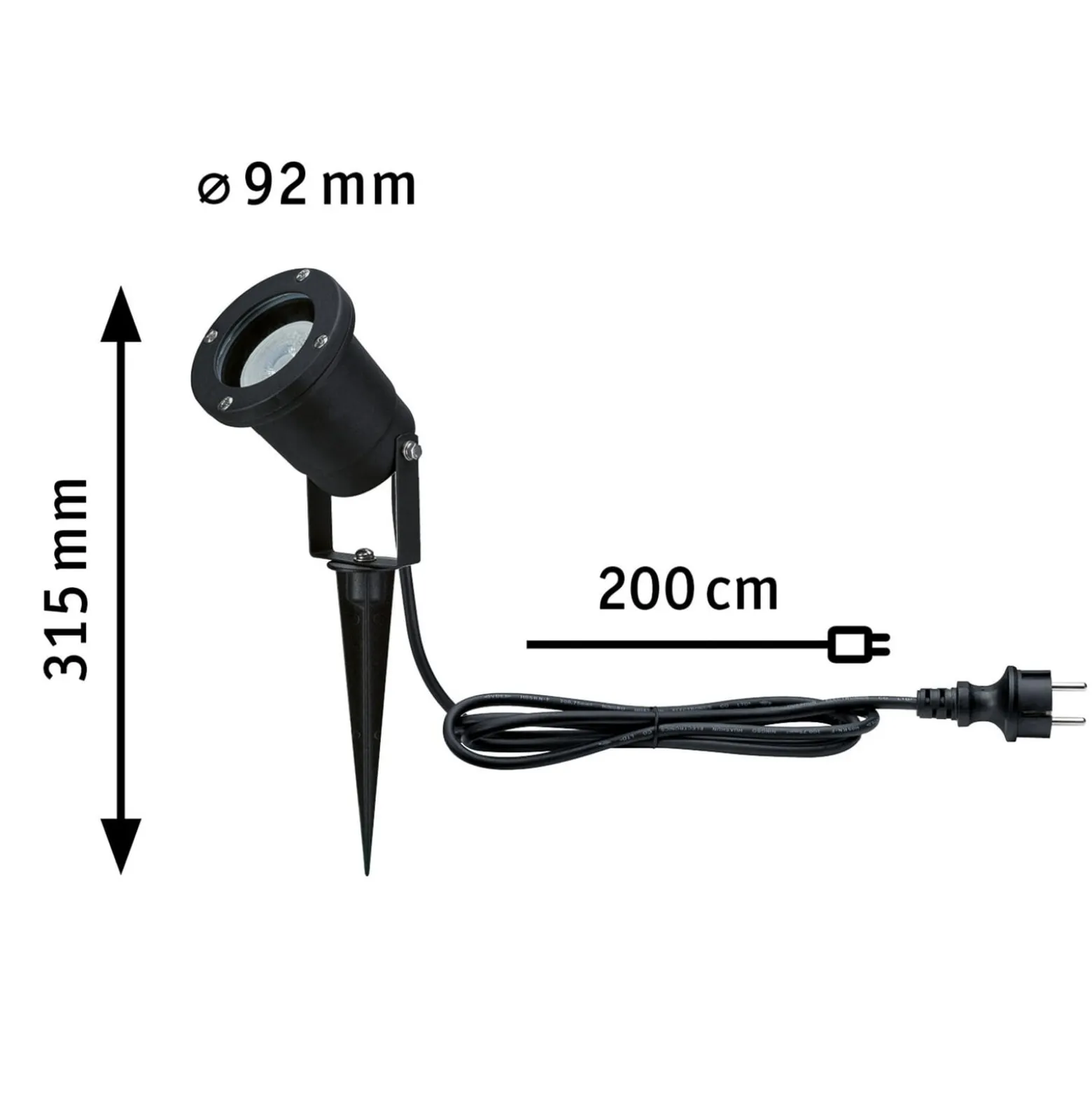 Paulmann 94731 LED-Erdspießstrahler
