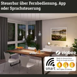 Paulmann LED-Globe G125 Zigbee E27 7,5W gold CCT