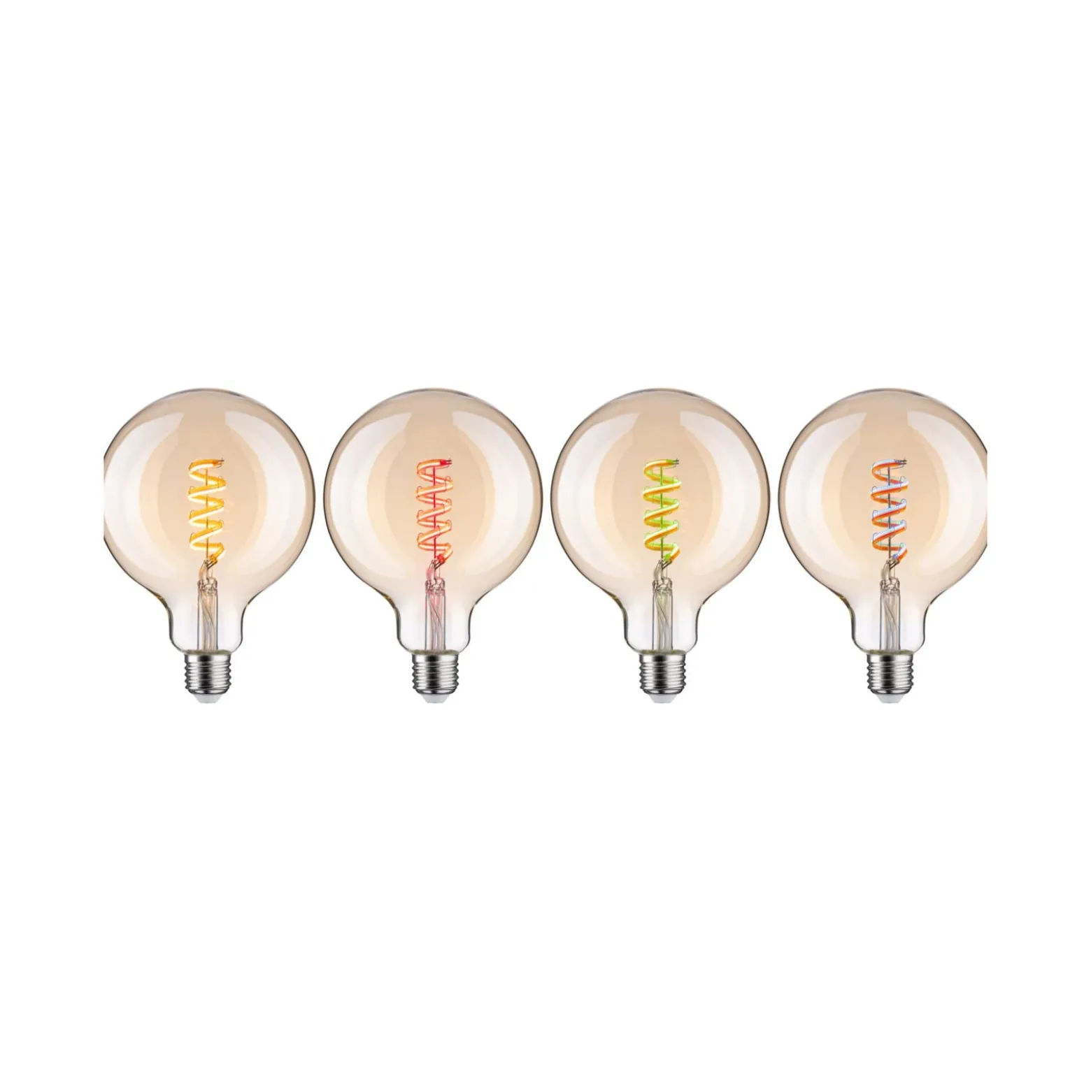 Paulmann LED-Globe G125 Zigbee E27 6,3W gold RGBW