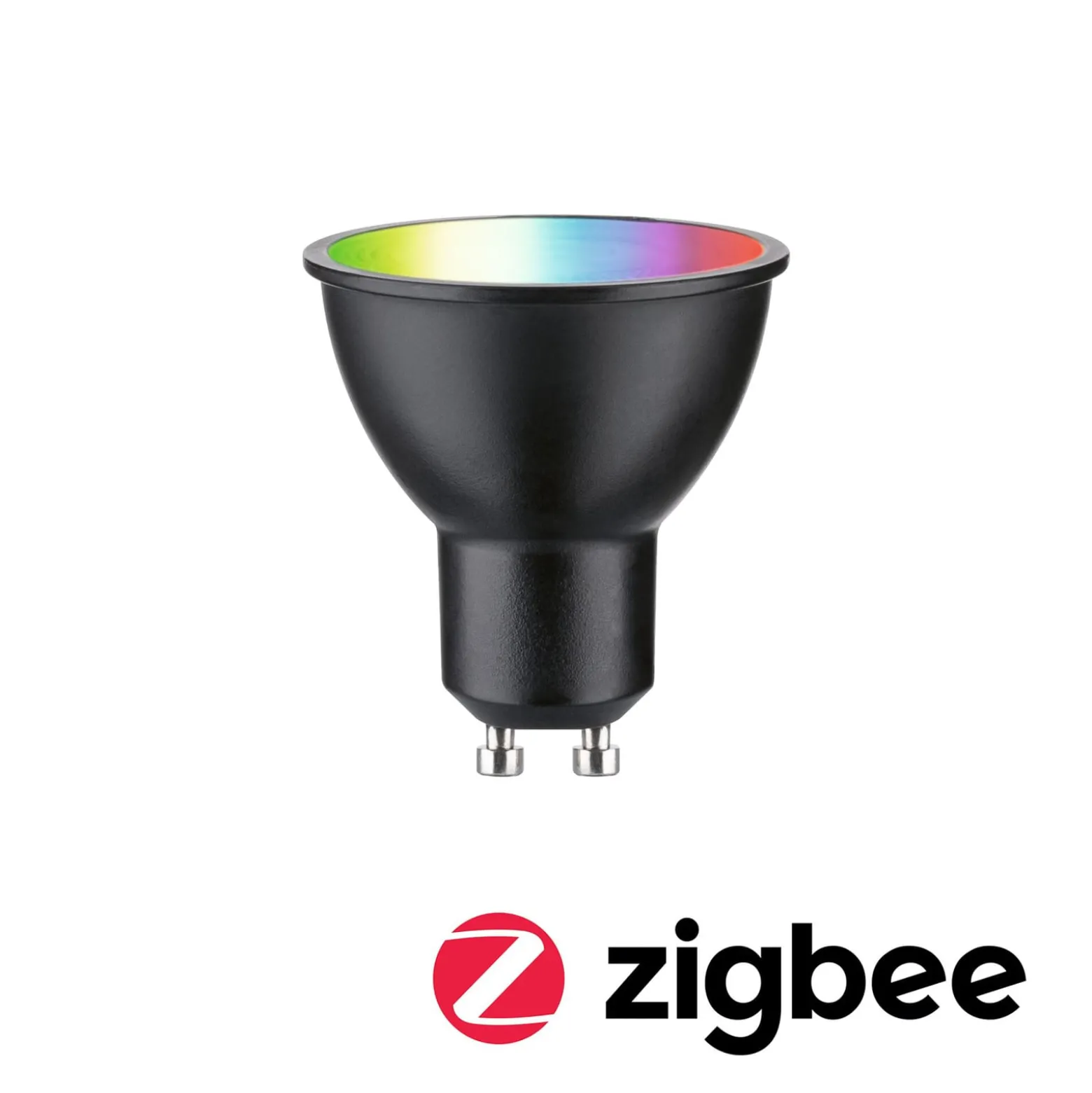 Paulmann LED GU10 4,8W 350lm Zigbee RGBW schwarz