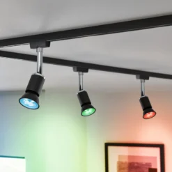 Paulmann LED GU10 4,8W 350lm Zigbee schwarz 3er