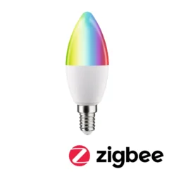Paulmann LED-Kerze E14 5W 470lm Zigbee RGBW