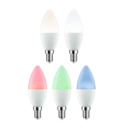 Paulmann LED-Kerze E14 5W 470lm Zigbee RGBW