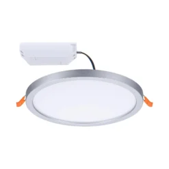 Paulmann LED-Panel Areo 4.000K rund chrom 17,5cm