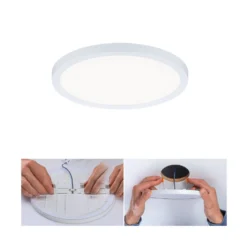 Paulmann LED-Panel Areo 4.000K rund weiß 17,5cm