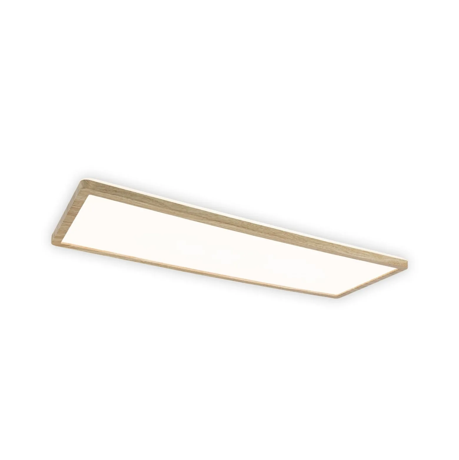 Paulmann LED-Panel Atria Shine 58cm holz IP44 3000K an/aus